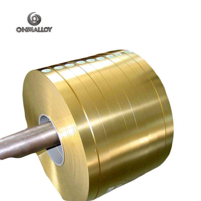 0.2mm*100mm Brass Strip CuZn37 Strip H63/H65 EN1652 R480 For Button Or Zip