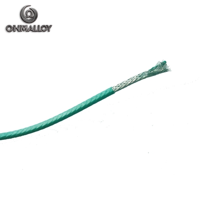 PTFE ETFE Insulated Type K Thermocouple Extension Cable Stainless Steel Wire Sheath