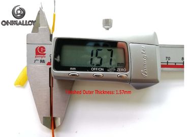 Ultra Thin PFA Backed Type K 260℃ Thermocouple Cable