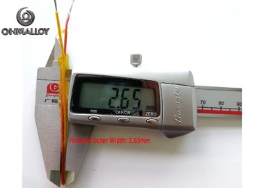 Ultra Thin PFA Backed Type K 260℃ Thermocouple Cable