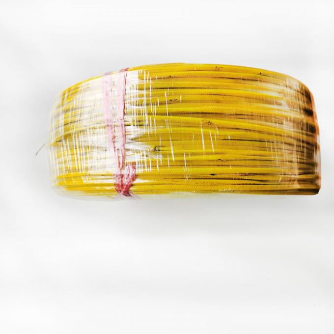 тип удлинительный кабель 1.29mm*2 k термопары с желтой изоляцией стеклоткани