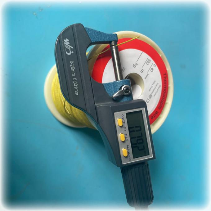 Изолированный стеклотканью кабель топления NF13 диаметра 0.4mm